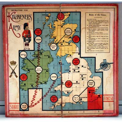 Kitcheners army board game